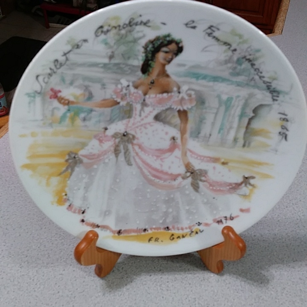 Firm Final price!*Porcelain plate(1970's)